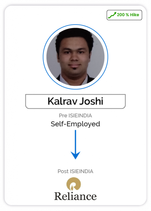 Data Science Selected Candidate ISIEINDIA -19-24