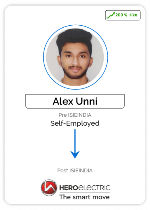 Data Science Selected Candidate ISIEINDIA -19-28