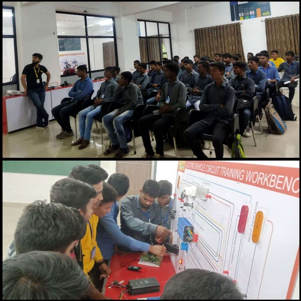 ISIEINDIA Conducted Training Program at COE for Autoelectrical & EV Assembly Technician Sponsored by Jalna Janseva