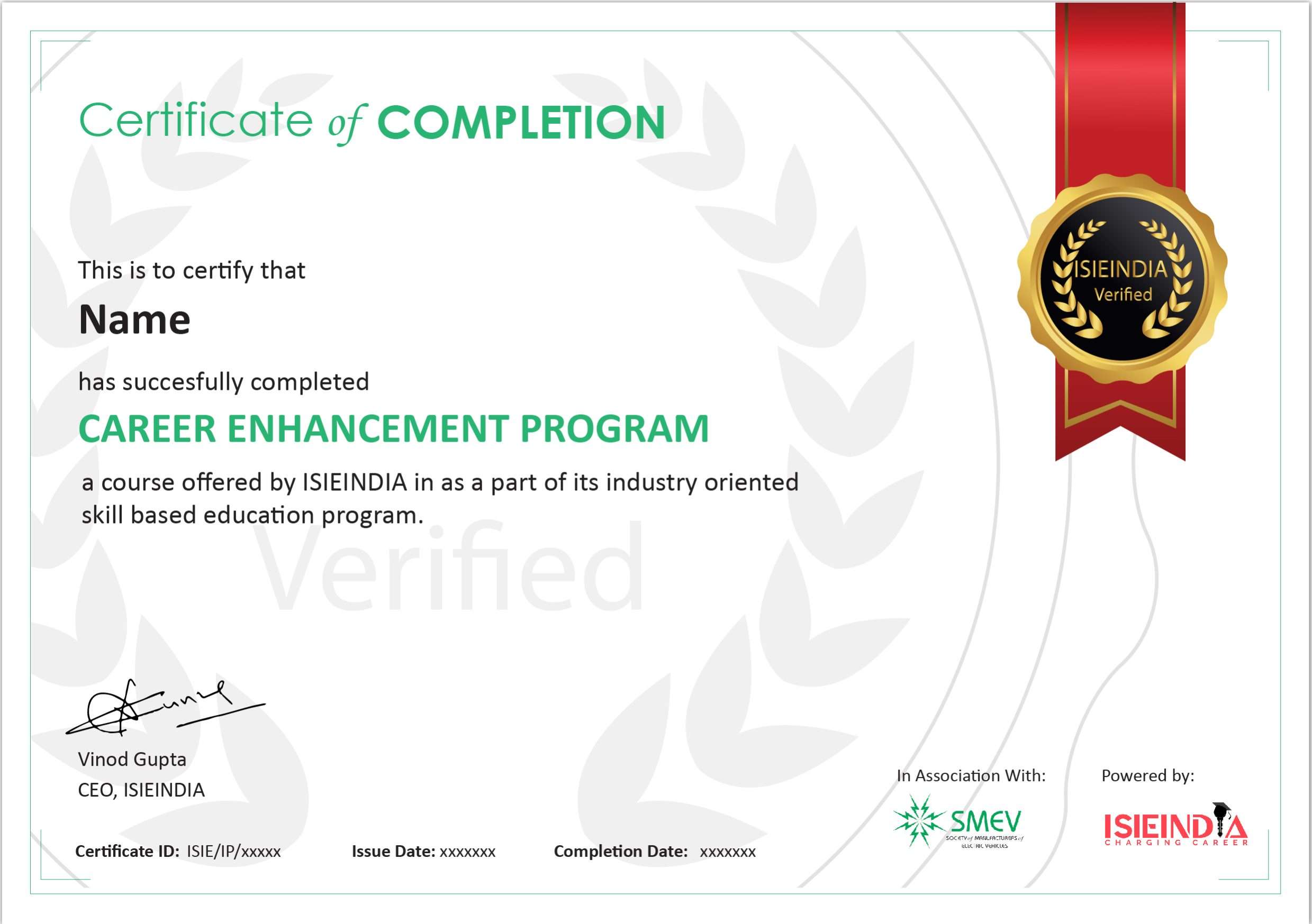 EV Course Certificate-01