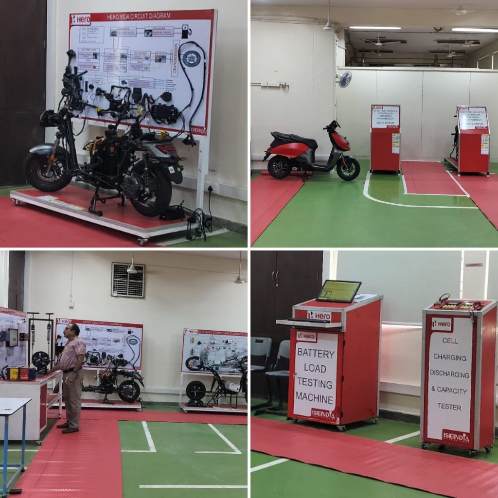 ISIEINDIA Establish Centre of Excellence for 2W Electric Vehicles at Hero MotoCorp's Gurukul Training Centre
