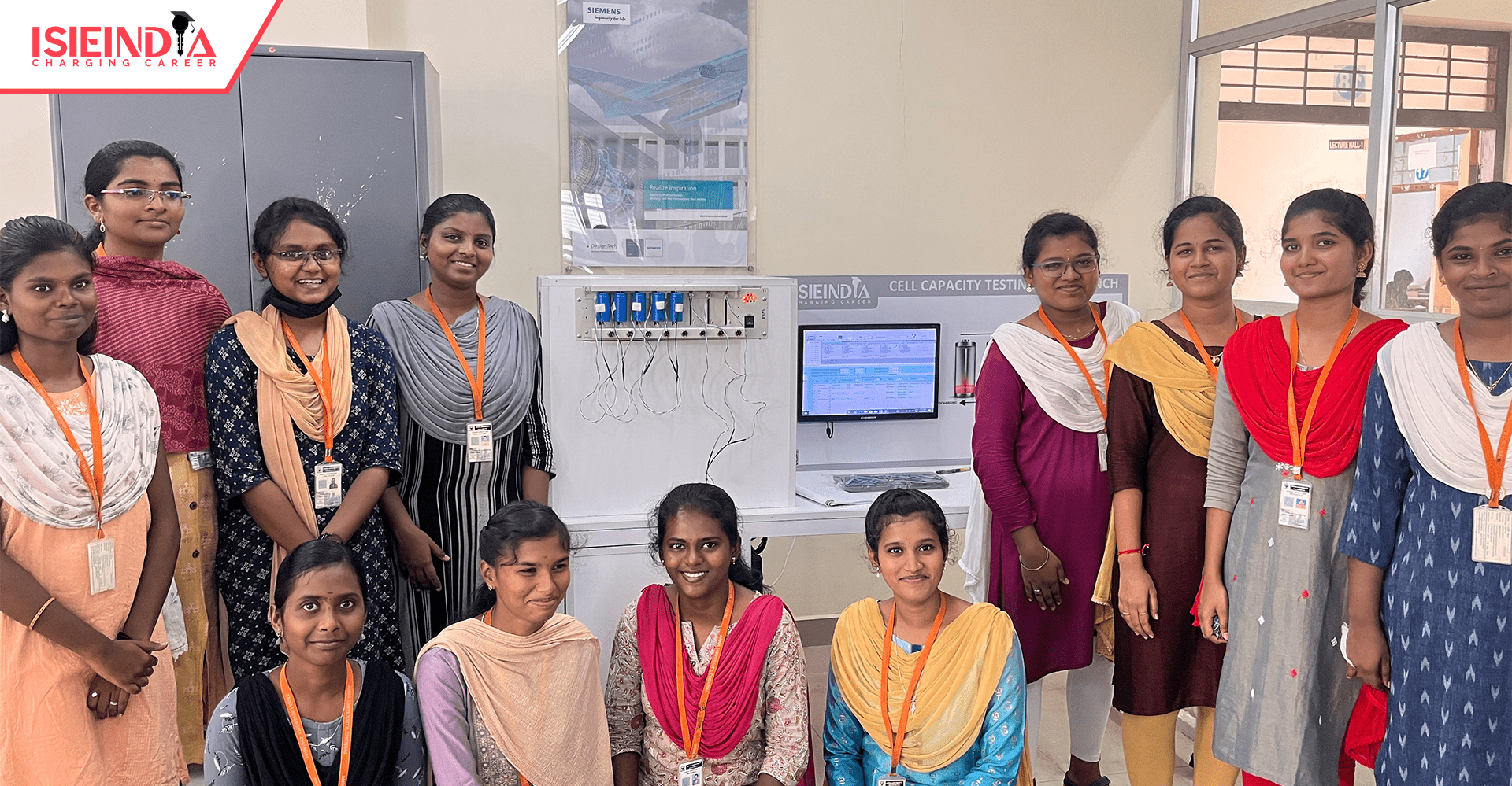 Students attending the CAEV Electric Vehicle Training Program by ISIEINDIA at University College of Engineering, Kanchipuram under TNSDC's Sigaram Thodu initiative.