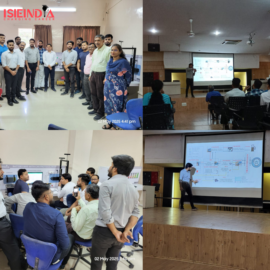 As part of its ongoing mission to build a robust electric mobility ecosystem, ISIEINDIA recently organized a Training of Trainers (ToT) workshop at Sinhgad College of Engineering, Pune....
