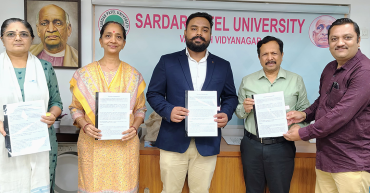 ISIEINDIA MoU with Sardar Patel University