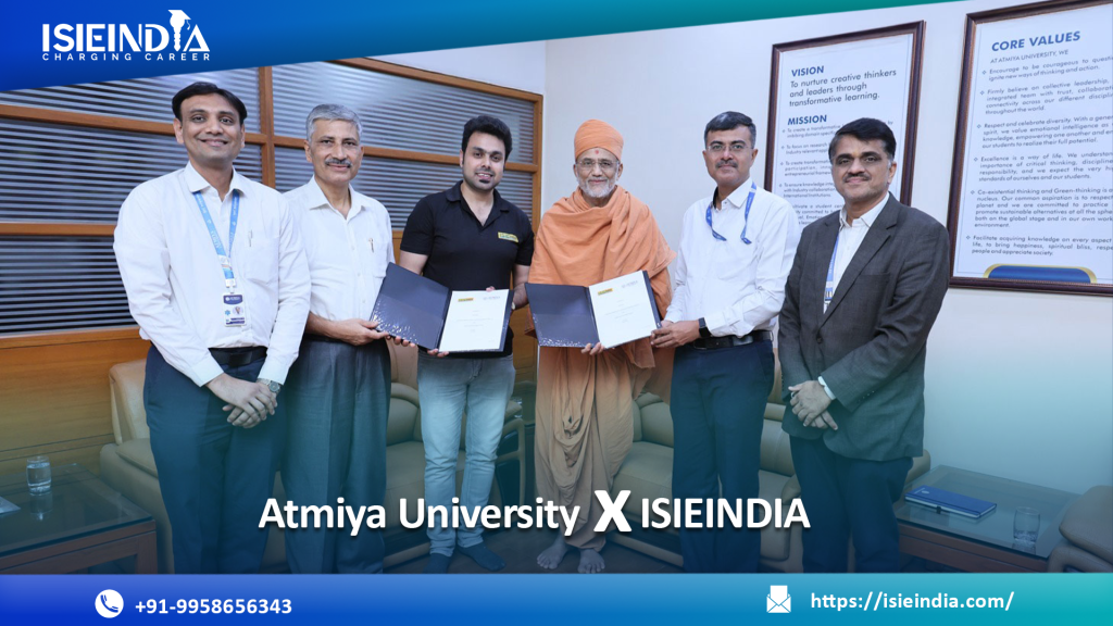 Atmiya university With ISIEINDIA