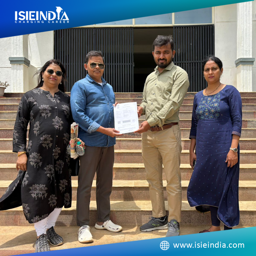 Chronic Foundation and ISIEINDIA team at the launch of COE Lab at Pride Green Skill Centre, Bengaluru – promoting EV, AI, and Green Mobility education in India.