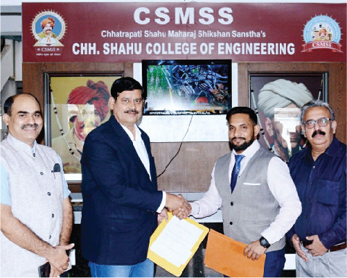 MOU Signed with CSMSS to establish EV Lab