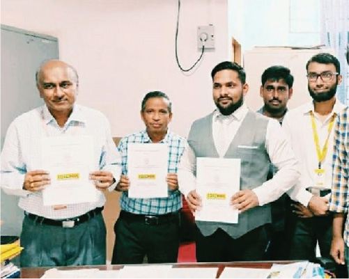 MOU Signed with VR Siddhartha Engineering College to organize Skill Development Programs, Summer Training, Guest Lecture, Expert Lecture & Faculty Development Program