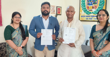 Maharaja Agarsain Degree College EV training