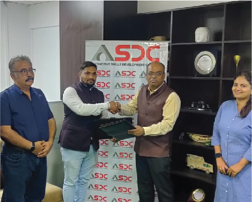 MoU signed with ASDC to Setup Center of Excellence and Training in Electric Vehicle