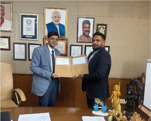 MoU signed with NEAT- AICTE to start Master Certification Program in EV Technology