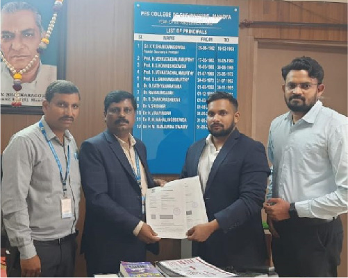 MoU signed with PES Mandya for to run B.Tech Specilization in Electric Vehicle Technology and to set up EV Lab.jpg