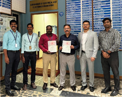 MoU signed with SRM University to establish IOT & Embedded Lab