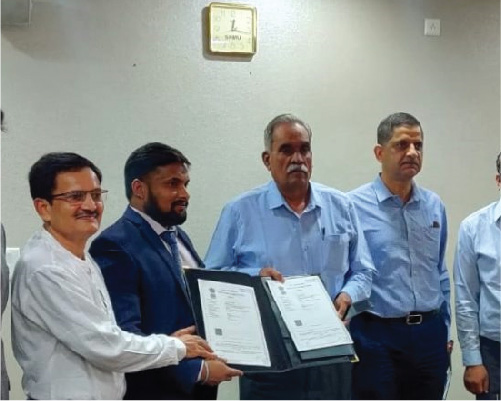 MoU signed with SRMU Lucknow for to run B.Tech Specilization in Electric Vehicle Technology and to set up EV Lab.jpg