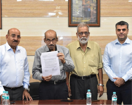 MoU signed with United Group of Institute to establish state of art EV Lab