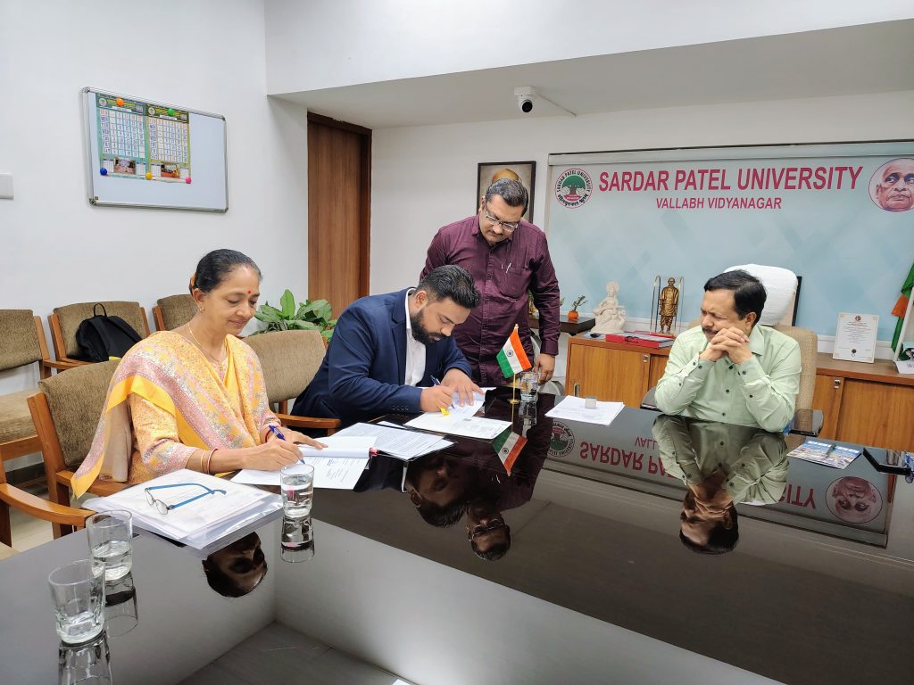 ISIEINDIA Signs MoU with Sardar Patel University to Empower Women