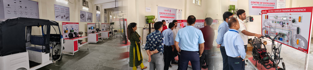 hand on training at Rkdf | ISIEINDIA